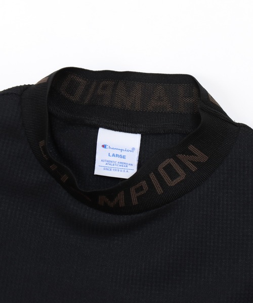 Champion Golf（チャンピオンゴルフ）の「【Champion/チャンピオン】メンズ GOLF ショートスリーブモックネックシャツ（Tシャツ/カットソー・メンズ・ネイビー/ブラック/レッド/オフホワイト・X-LARGE/LARGE/MEDIUM）」の14枚目の写真