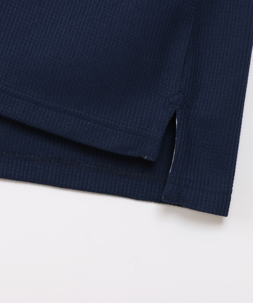 Champion Golf（チャンピオンゴルフ）の「【Champion/チャンピオン】メンズ GOLF ショートスリーブモックネックシャツ（Tシャツ/カットソー・メンズ・ネイビー/ブラック/レッド/オフホワイト・X-LARGE/LARGE/MEDIUM）」の18枚目の写真