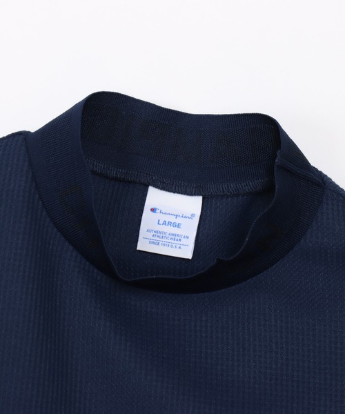 Champion Golf（チャンピオンゴルフ）の「【Champion/チャンピオン】メンズ GOLF ショートスリーブモックネックシャツ（Tシャツ/カットソー・メンズ・ネイビー/ブラック/レッド/オフホワイト・X-LARGE/LARGE/MEDIUM）」の20枚目の写真