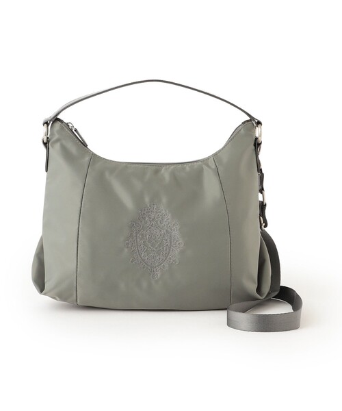 amaca(アマカ)の「DAVISショルダーバッグ(ショルダーバッグ・レディース・ダークネイビー/グレー系その他2/ブルー系その他2・FREE)」の1枚目の写真