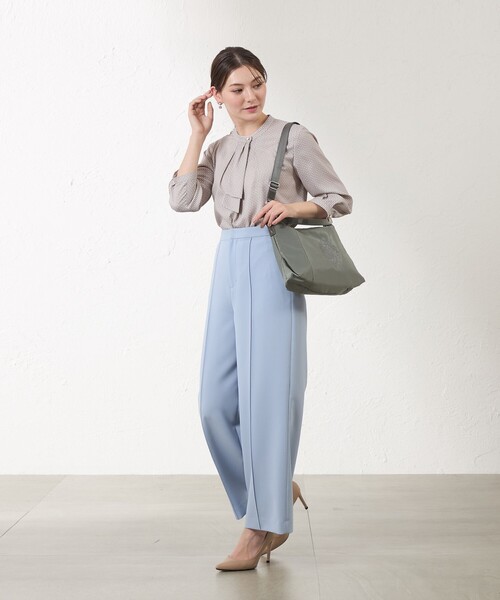 amaca(アマカ)の「DAVISショルダーバッグ(ショルダーバッグ・レディース・ダークネイビー/グレー系その他2/ブルー系その他2・FREE)」の7枚目の写真