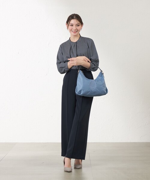 amaca(アマカ)の「DAVISショルダーバッグ(ショルダーバッグ・レディース・ダークネイビー/グレー系その他2/ブルー系その他2・FREE)」の8枚目の写真