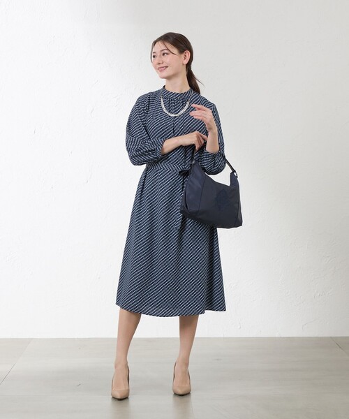 amaca(アマカ)の「DAVISショルダーバッグ(ショルダーバッグ・レディース・ダークネイビー/グレー系その他2/ブルー系その他2・FREE)」の9枚目の写真