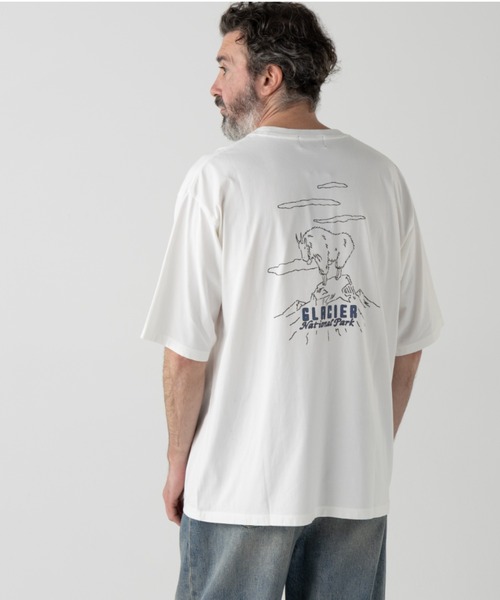 PENDLETON(ペンドルトン)の「ナショナルパーク・プレーティング天竺 Tシャツ(Tシャツ/カットソー・メンズ・コーラル/ミント/オフホワイト/レモンイエロー/ブラック/サックスブルー・LARGE/X-LARGE/SMALL/MEDIUM)」の2枚目の写真
