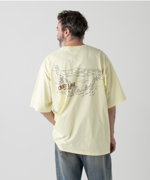 PENDLETON(ペンドルトン)の「ナショナルパーク・プレーティング天竺 Tシャツ(Tシャツ/カットソー・メンズ・コーラル/ミント/オフホワイト/レモンイエロー/ブラック/サックスブルー・LARGE/X-LARGE/SMALL/MEDIUM)」の5枚目の写真