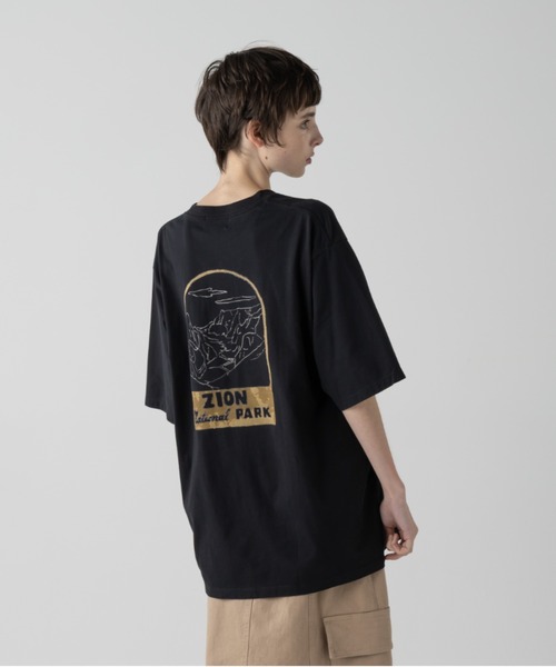 PENDLETON(ペンドルトン)の「ナショナルパーク・プレーティング天竺 Tシャツ(Tシャツ/カットソー・メンズ・コーラル/ミント/オフホワイト/レモンイエロー/ブラック/サックスブルー・LARGE/X-LARGE/SMALL/MEDIUM)」の3枚目の写真