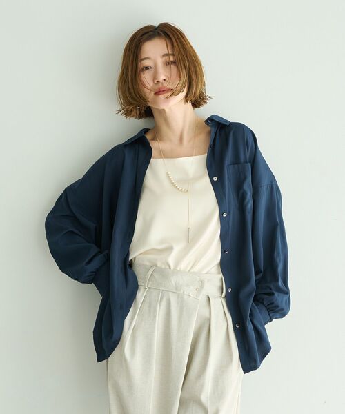 YECCA VECCA(イェッカヴェッカ)の「2wayコットンパールスライドラリエット(ネックレス・レディース・シルバー/ゴールド・FREE)」の6枚目の写真