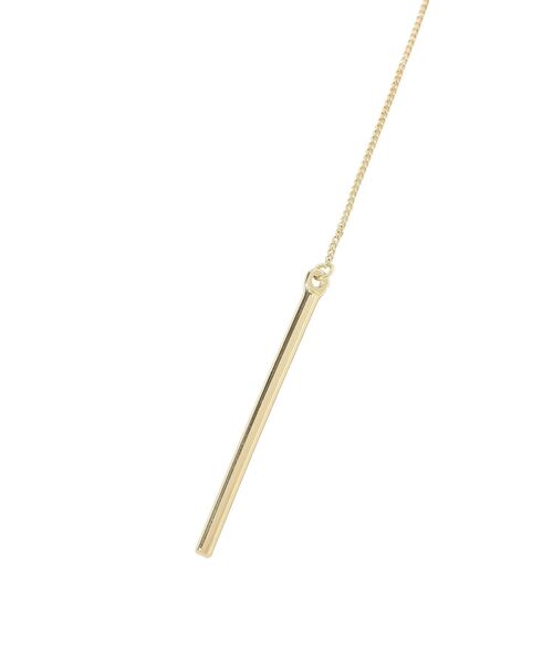 YECCA VECCA(イェッカヴェッカ)の「2wayコットンパールスライドラリエット(ネックレス・レディース・シルバー/ゴールド・FREE)」の10枚目の写真