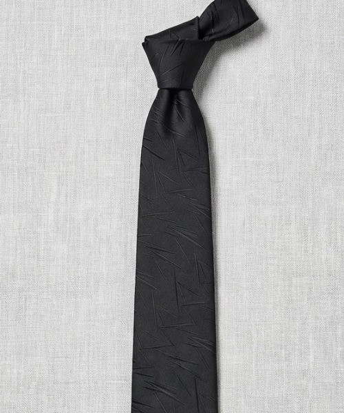 REBALANCE(リバランス)の「柄入りブラックネクタイ(ネクタイ・メンズ・A/H/J/O/Q/X/C/D/E/F/S/T/U/V/W/K/L/M/N/B/G/I/P/R・FREE)」の14枚目の写真