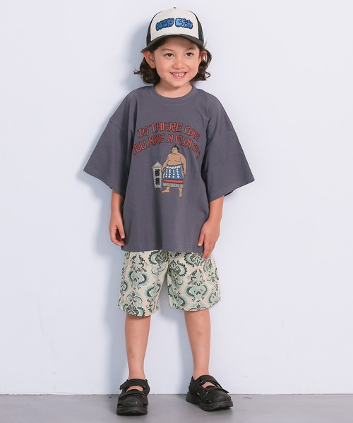 KIDSUPER STUDIOS 総柄ショートパンツ Super long patches shorts | KidSuper（キッドスーパー） |Good Wood