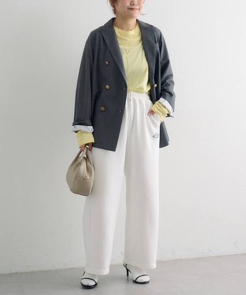 PUAL CE CIN(ピュアルセシン)の「コットンシアーカットソー(Tシャツ/カットソー・レディース・ブラック/オフホワイト/ピンク/イエロー・FREE)」の17枚目の写真