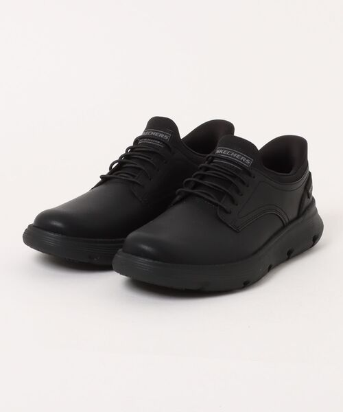 SKECHERS(スケッチャーズ)の「《SKECHERS》GARZA SR(スニーカー・メンズ・ブラック・25.0cm/25.5cm/26.0cm/26.5cm/27.0cm/28.0cm/27.5cm)」の1枚目の写真