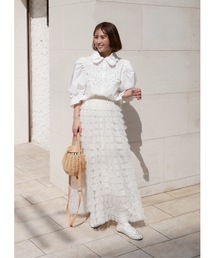 BeBeoD | シアーフリルティアードスカート(スカート)