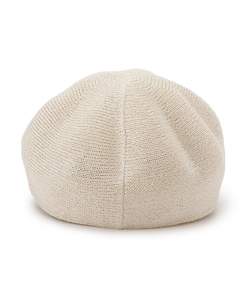 SHOO・LA・RUE（シューラルー）の「スプリングキャスケット（キャスケット・レディース・ライトベージュ/ブラック・00）」の6枚目の写真