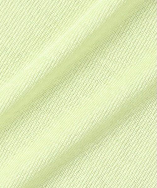 Right-on（ライトオン）の「【HONEYSUCKLE ROSE】シアー クルーネック 長袖Tシャツ (トレンド透け感 / レイヤードスタイル / カジュアルコーデ)（その他トップス・レディース・ブラック/ホワイト/イエロー/ターコイズブルー・L/M）」の9枚目の写真