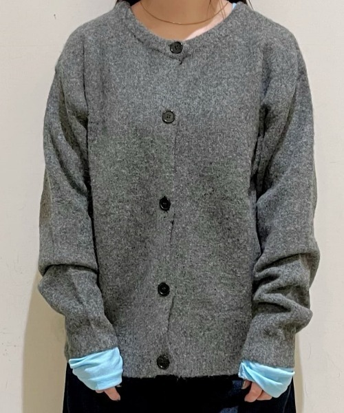 Right-on（ライトオン）の「【HONEYSUCKLE ROSE】シアー クルーネック 長袖Tシャツ (トレンド透け感 / レイヤードスタイル / カジュアルコーデ)（その他トップス・レディース・ブラック/ホワイト/イエロー/ターコイズブルー・L/M）」の16枚目の写真