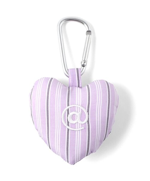 algy（アルジー）の「ハートチャーム（チャーム・キッズ・ブラック/ラベンダー/オフホワイト/サックスブルー・FREE）」の4枚目の写真