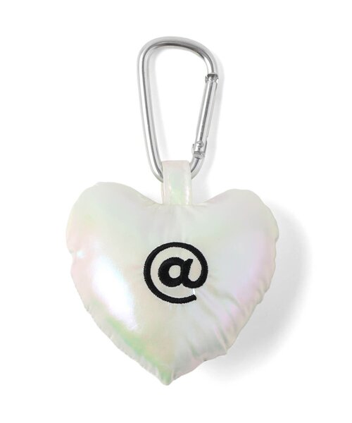 algy（アルジー）の「ハートチャーム（チャーム・キッズ・ブラック/ラベンダー/オフホワイト/サックスブルー・FREE）」の2枚目の写真