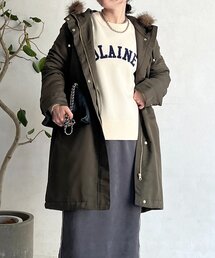 ファー取外しコート