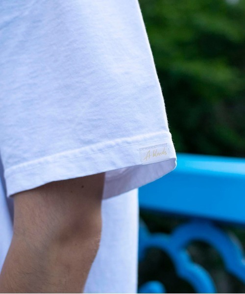 A blends(エイブレンズ)の「"A blends Youth movie dating ""popcorn"" プリントTシャツ"(Tシャツ/カットソー・メンズ・ホワイト・MEDIUM/LARGE)」の3枚目の写真