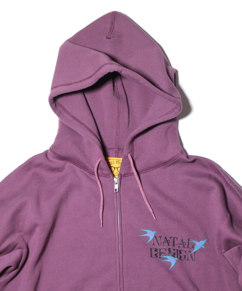 NATAL DESIGN（ネイタルデザイン）の「Lil Guardian SWEAT PARKA（パーカー・メンズ・ネイビー/パープル/チョコ・SMALL/MEDIUM/LARGE/X-LARGE）」の6枚目の写真