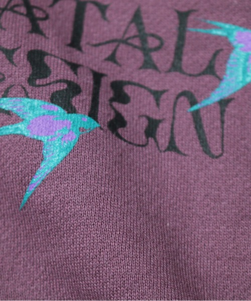 NATAL DESIGN（ネイタルデザイン）の「Lil Guardian SWEAT PARKA（パーカー・メンズ・ネイビー/パープル/チョコ・SMALL/MEDIUM/LARGE/X-LARGE）」の8枚目の写真