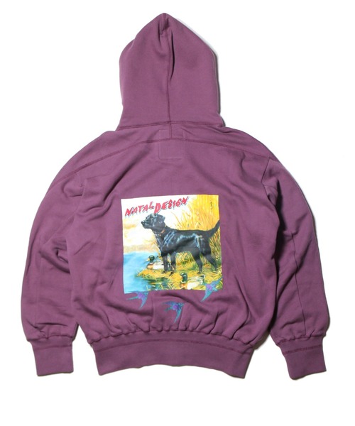 NATAL DESIGN（ネイタルデザイン）の「Lil Guardian SWEAT PARKA（パーカー・メンズ・ネイビー/パープル/チョコ・SMALL/MEDIUM/LARGE/X-LARGE）」の11枚目の写真