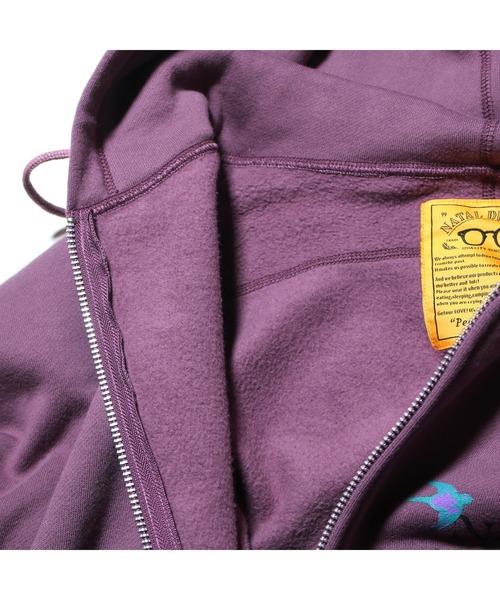 NATAL DESIGN（ネイタルデザイン）の「Lil Guardian SWEAT PARKA（パーカー・メンズ・ネイビー/パープル/チョコ・SMALL/MEDIUM/LARGE/X-LARGE）」の12枚目の写真