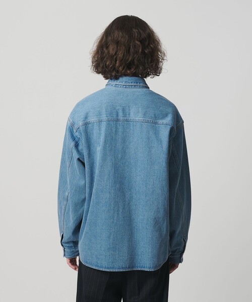 MONKEY TIME(モンキータイム)の「デニム CPO シャツ(シャツ/ブラウス・メンズ・ライトブルー・XL/L/M/S)」の10枚目の写真