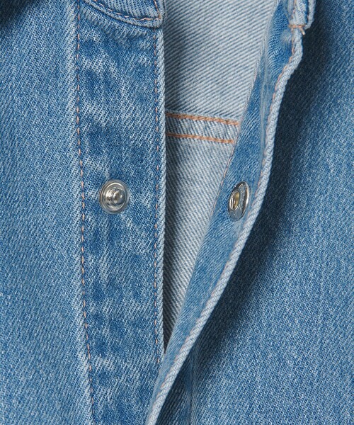 MONKEY TIME(モンキータイム)の「デニム CPO シャツ(シャツ/ブラウス・メンズ・ライトブルー・XL/L/M/S)」の18枚目の写真