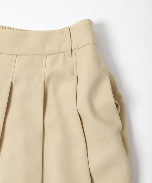 SENSE OF PLACE by URBAN RESEARCH(センスオブプレイスバイアーバンリサーチ)の「『撥水/防花粉』SKINProofフロントプリーツスカート(スカート・レディース・ブラック/ブラウン/ベージュ・SMALL/MEDIUM)」の14枚目の写真