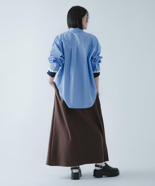 SENSE OF PLACE by URBAN RESEARCH(センスオブプレイスバイアーバンリサーチ)の「『撥水/防花粉』SKINProofフロントプリーツスカート(スカート・レディース・ブラック/ブラウン/ベージュ・SMALL/MEDIUM)」の20枚目の写真