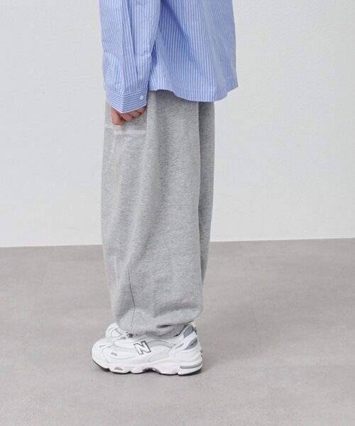 CIAOPANIC TYPY（チャオパニックティピー）の「【KIDS】【FOX×TYPY】配色ステッチカーブスウェット《ジュニアサイズあり》（その他パンツ・キッズ・アイボリー/ブルー/グレー・110/150/130）」の15枚目の写真