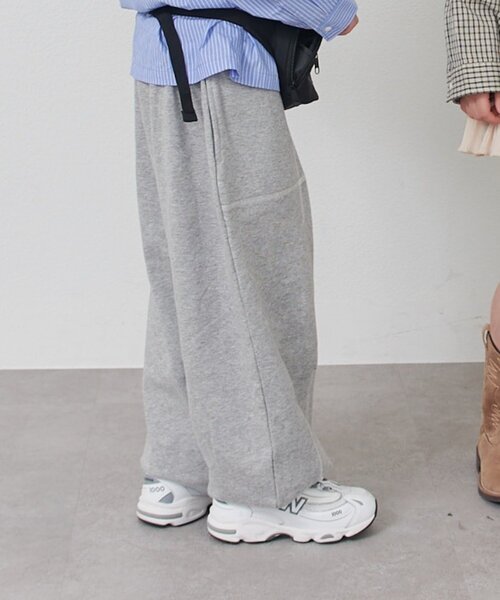 CIAOPANIC TYPY（チャオパニックティピー）の「【KIDS】【FOX×TYPY】配色ステッチカーブスウェット《ジュニアサイズあり》（その他パンツ・キッズ・アイボリー/ブルー/グレー・110/150/130）」の20枚目の写真