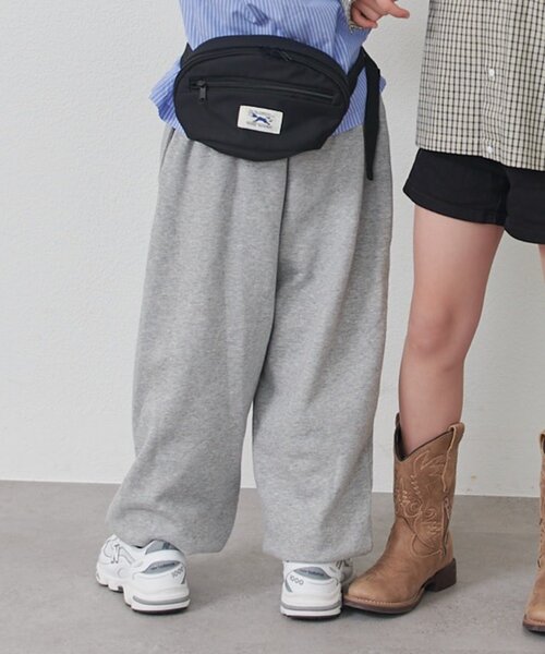 CIAOPANIC TYPY（チャオパニックティピー）の「【KIDS】【FOX×TYPY】配色ステッチカーブスウェット《ジュニアサイズあり》（その他パンツ・キッズ・アイボリー/ブルー/グレー・110/150/130）」の21枚目の写真