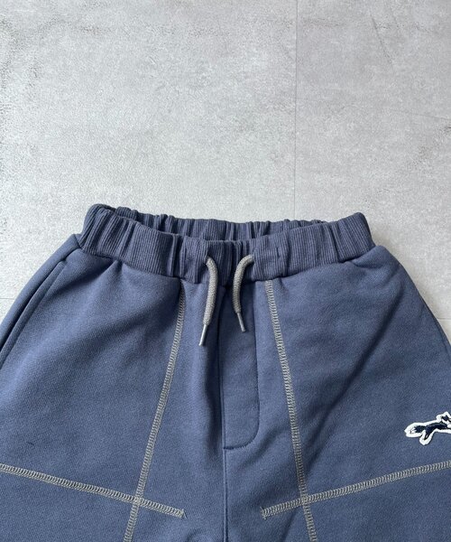 CIAOPANIC TYPY（チャオパニックティピー）の「【KIDS】【FOX×TYPY】配色ステッチカーブスウェット《ジュニアサイズあり》（その他パンツ・キッズ・アイボリー/ブルー/グレー・110/150/130）」の6枚目の写真