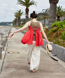 レディースのキャミソール（レッド/赤色系）ファッション通販 - ZOZOTOWN