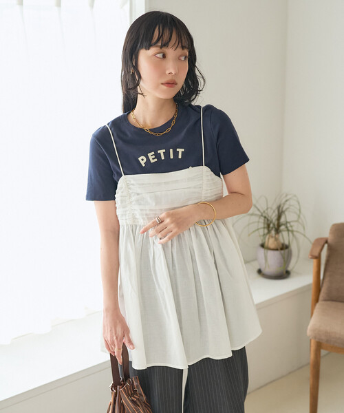 FREAK'S STORE(フリークスストア)の「インド キャンブリック バックオープンキャミソール 限定展開/バックリボンキャミチュニック(キャミソール・レディース・オフホワイト/ブラック/レッド・フリ-)」の15枚目の写真