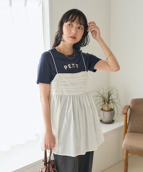 FREAK'S STORE(フリークスストア)の「インド キャンブリック バックオープンキャミソール 限定展開/バックリボンキャミチュニック(キャミソール・レディース・オフホワイト/ブラック/レッド・フリ-)」の17枚目の写真