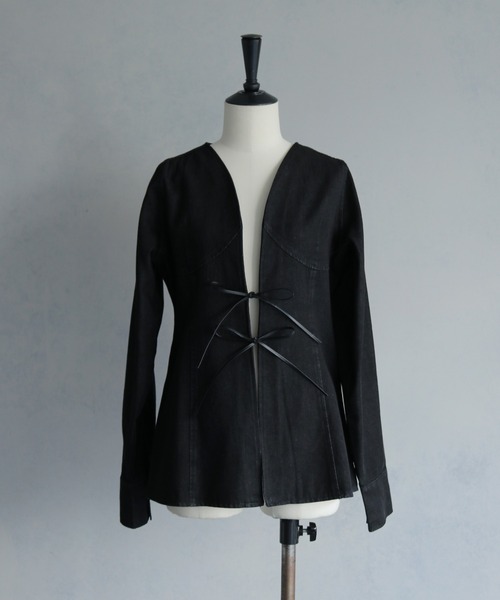 &g'aime(アンジェム)の「【&g'aime 】デニムチュニック Denim Tunic Blouse(シャツ/ブラウス・レディース・ブラック/ブルー・FREE)」の17枚目の写真