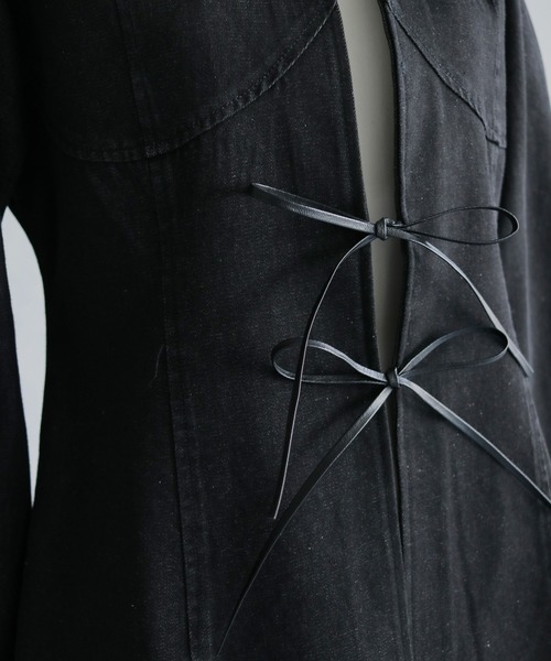 &g'aime(アンジェム)の「【&g'aime 】デニムチュニック Denim Tunic Blouse(シャツ/ブラウス・レディース・ブラック/ブルー・FREE)」の21枚目の写真