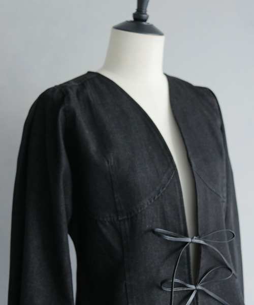 &g'aime(アンジェム)の「【&g'aime 】デニムチュニック Denim Tunic Blouse(シャツ/ブラウス・レディース・ブラック/ブルー・FREE)」の22枚目の写真