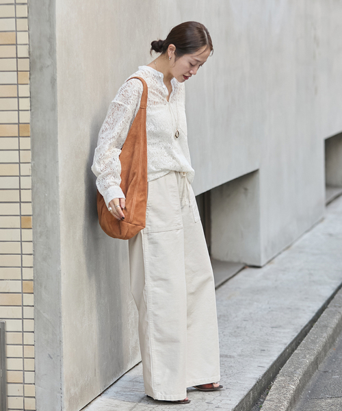 JOURNAL STANDARD(ジャーナルスタンダード)の「《追加2》EASY Utility パンツ(その他パンツ・レディース・ホワイト・38/36)」の5枚目の写真