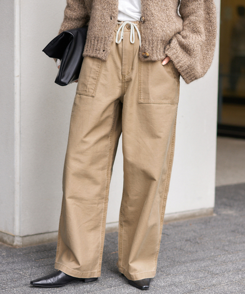 JOURNAL STANDARD(ジャーナルスタンダード)の「《追加2》EASY Utility パンツ(その他パンツ・レディース・ホワイト・38/36)」の18枚目の写真