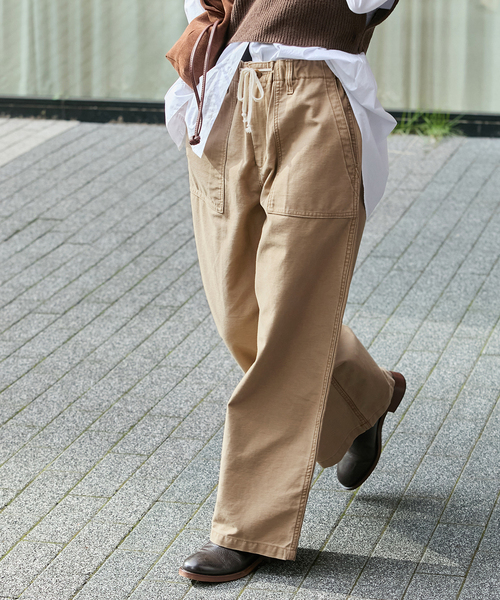 JOURNAL STANDARD(ジャーナルスタンダード)の「《追加2》EASY Utility パンツ(その他パンツ・レディース・ホワイト・38/36)」の22枚目の写真