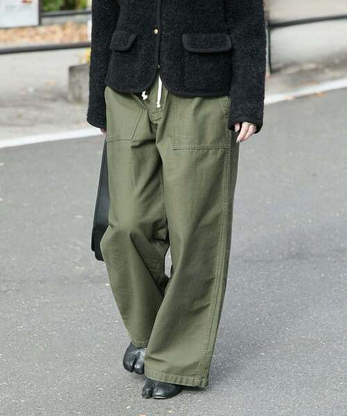 JOURNAL STANDARD(ジャーナルスタンダード)の「《追加2》EASY Utility パンツ(その他パンツ・レディース・ホワイト/ベージュ/カーキ・38/36)」の14枚目の写真