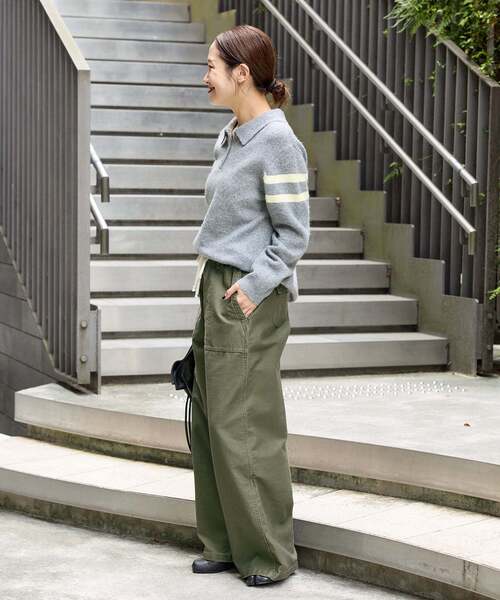 JOURNAL STANDARD(ジャーナルスタンダード)の「《追加2》EASY Utility パンツ(その他パンツ・レディース・ホワイト/ベージュ/カーキ・38/36)」の17枚目の写真
