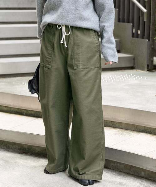 JOURNAL STANDARD(ジャーナルスタンダード)の「《追加2》EASY Utility パンツ(その他パンツ・レディース・ホワイト/ベージュ/カーキ・38/36)」の19枚目の写真