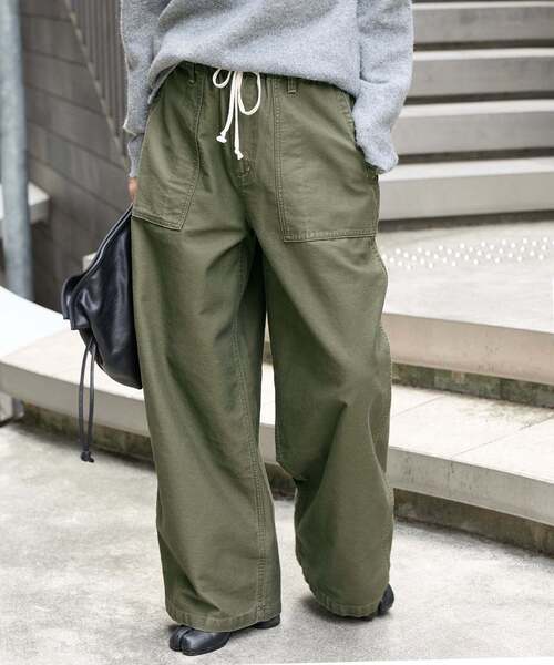 JOURNAL STANDARD(ジャーナルスタンダード)の「《追加2》EASY Utility パンツ(その他パンツ・レディース・ホワイト/ベージュ/カーキ・38/36)」の20枚目の写真