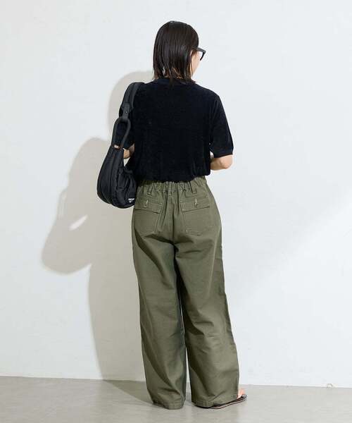 JOURNAL STANDARD(ジャーナルスタンダード)の「《追加2》EASY Utility パンツ(その他パンツ・レディース・ホワイト/ベージュ/カーキ・38/36)」の22枚目の写真